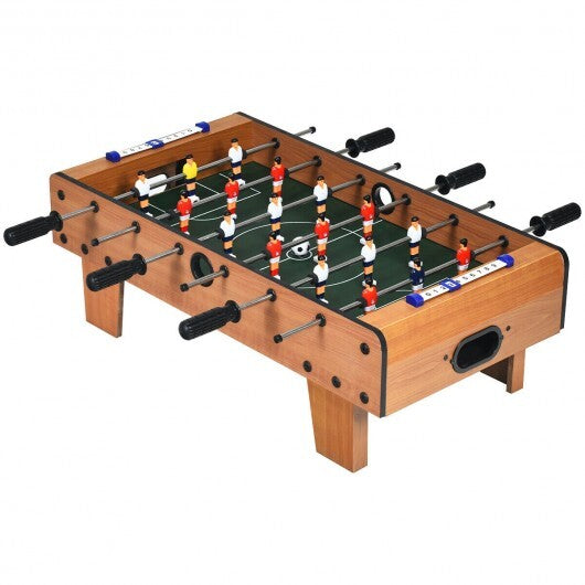 27 Inch Foosball Table Mini Tabletop Soccer Game W2B
