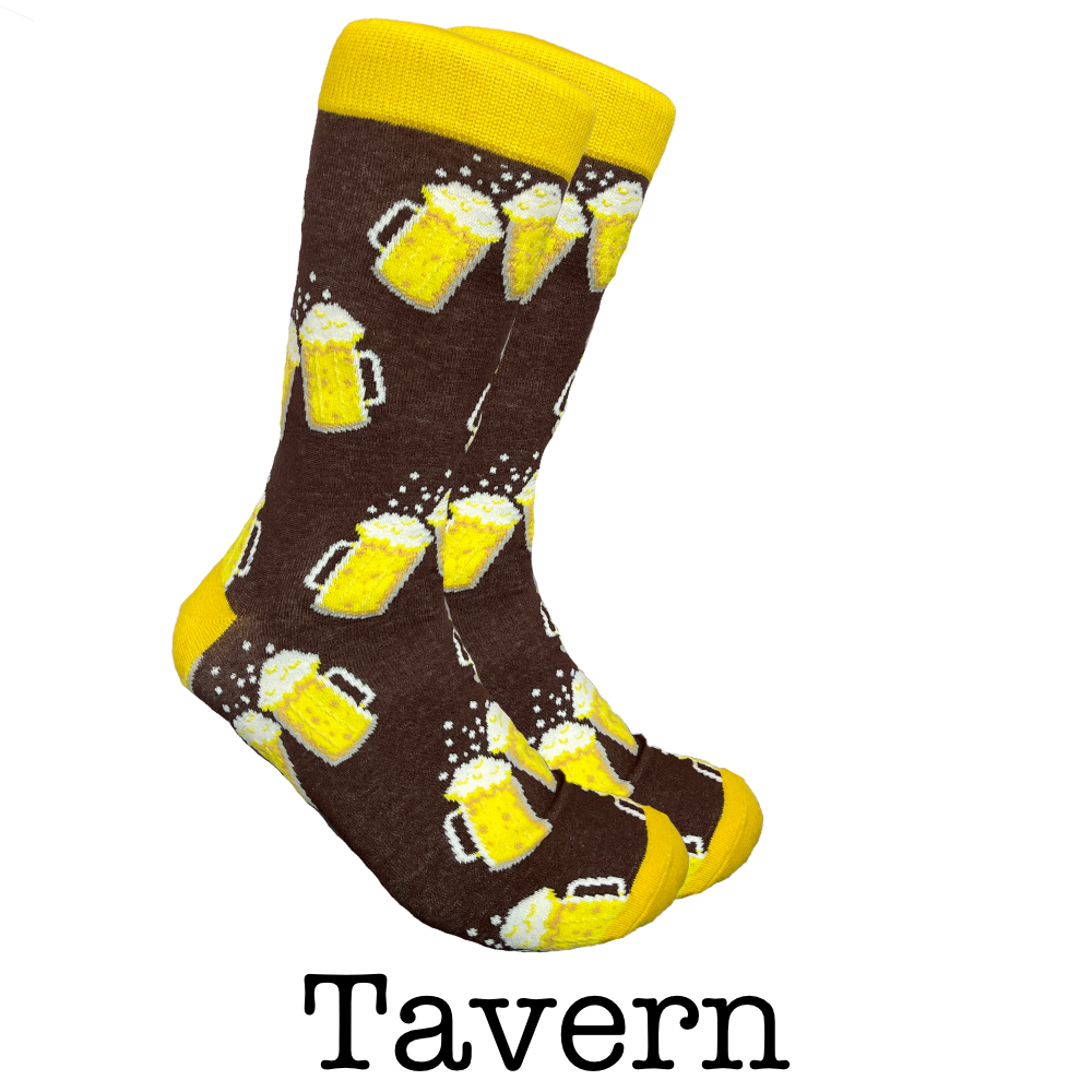 cRAZY sockS for MeN Threaded Pear