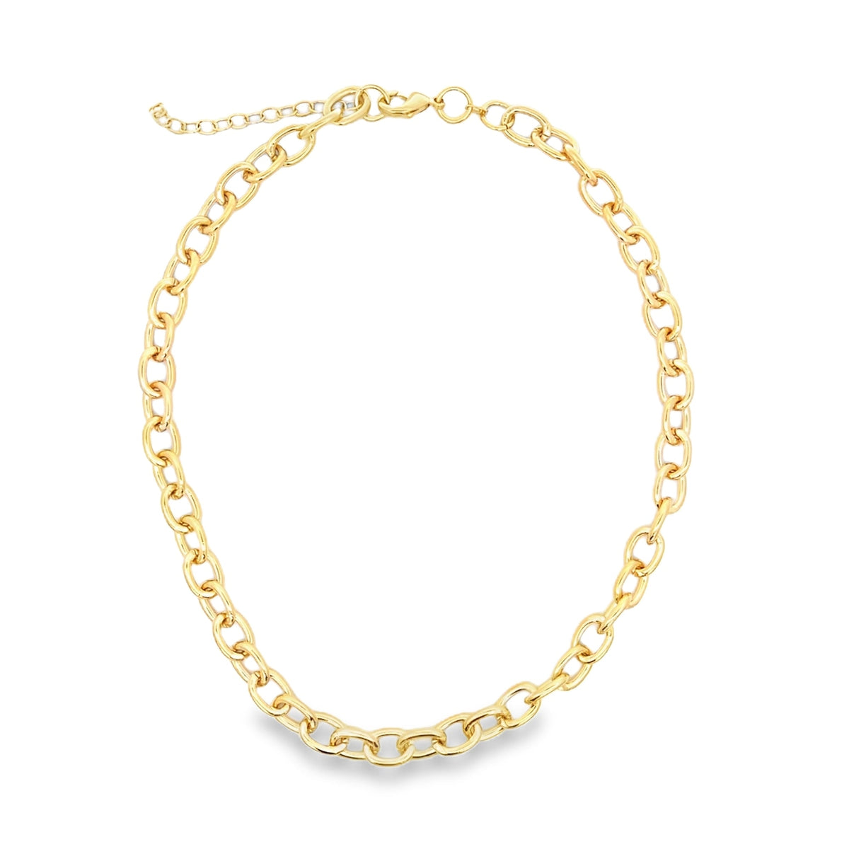 9mm Thick Oval Link Chain (F160)(I332) MIA Jewelry