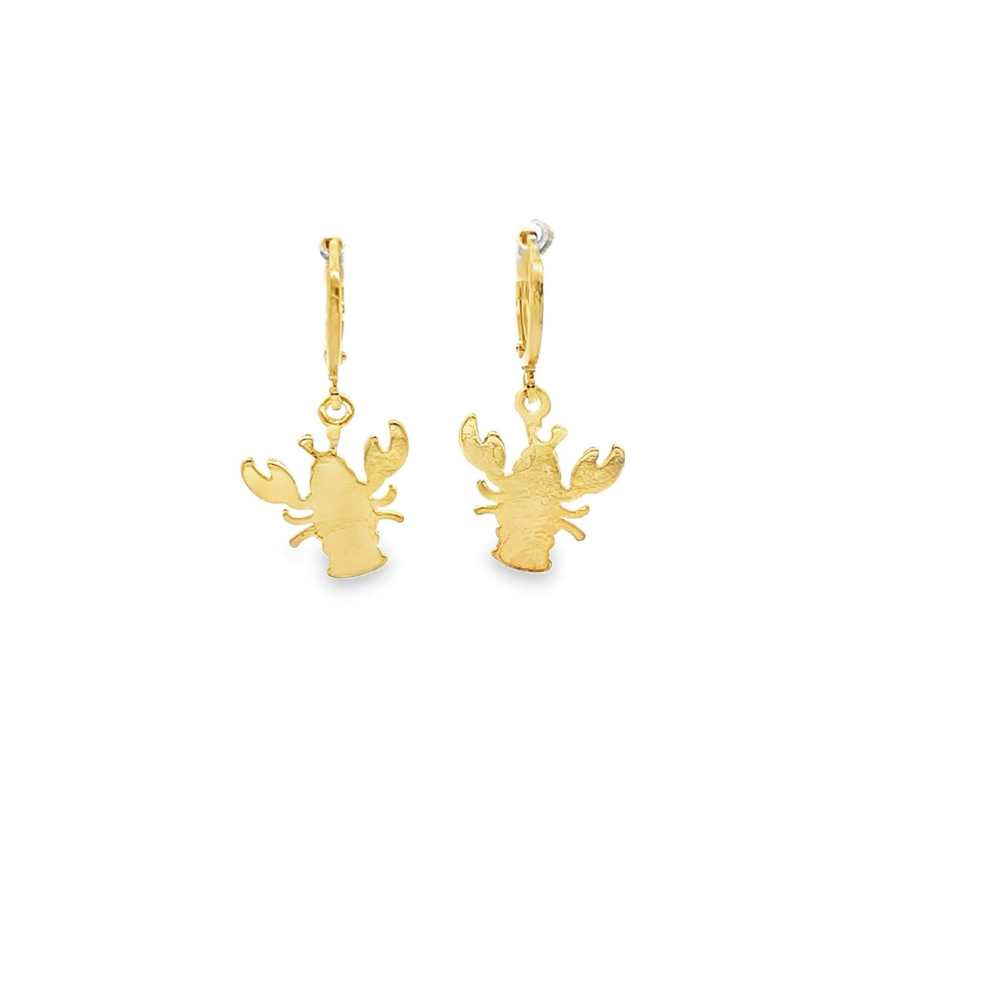 Dangling earrings with marine life pendants –lobster,crab, fish and turtle (K64A-K66A-K67A-K69A)-1