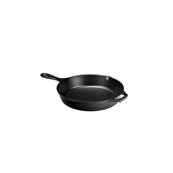 Black 10 inch Lightweight Cast Iron Skillet Set Made in USA-3