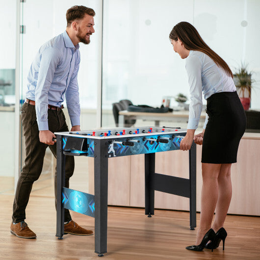 Stable Soccer Table Game with 2 Footballs for All Ages W2B