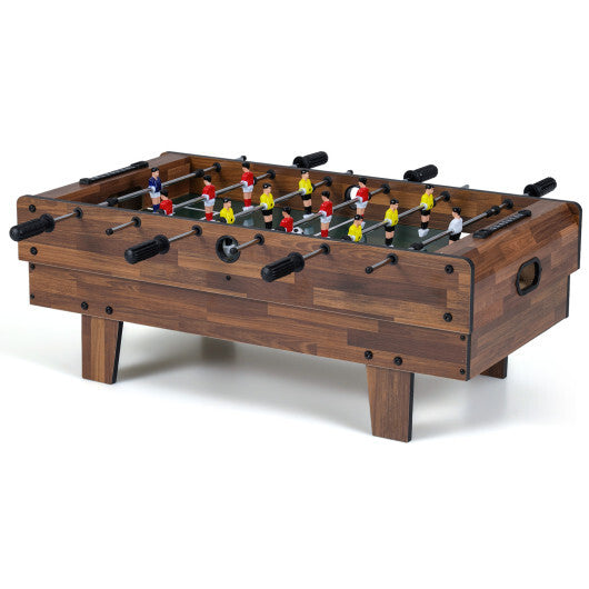 4 in 1 Combo Game Table Set with Billiards-Natural W2B
