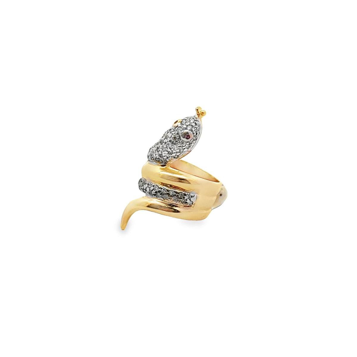 CZ Snake Ring (D88) MIA Jewelry