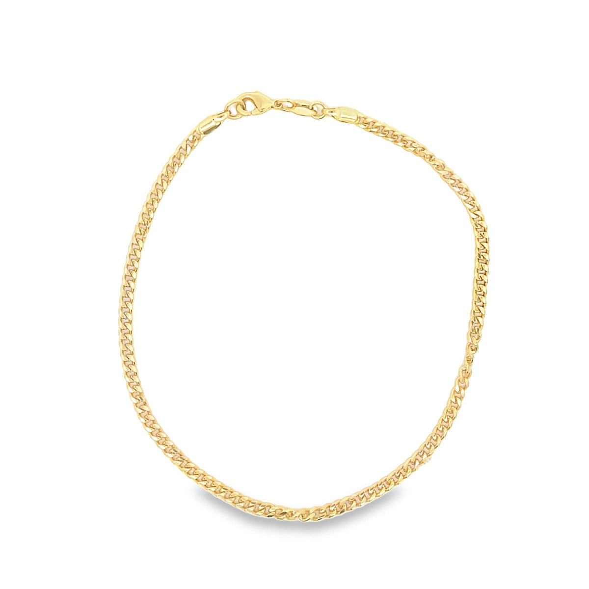 Miami Cuban Link Anklet (E193/E205-E210) MIA Jewelry