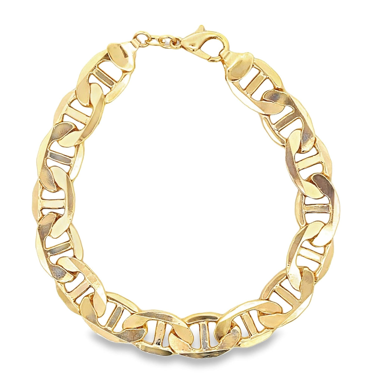 Flat Mariner Chain Anklet (E56-E61) MIA Jewelry