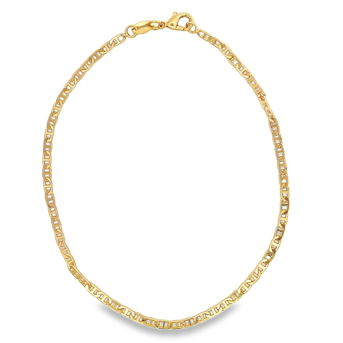 Flat Mariner Chain Anklet (E56-E61) MIA Jewelry