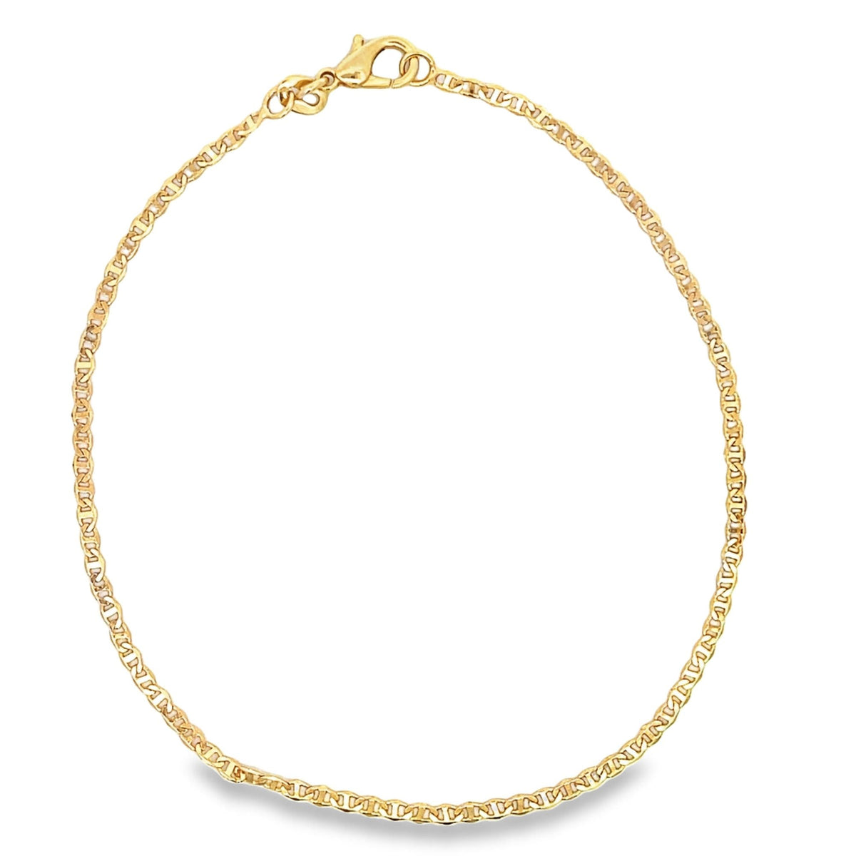 Flat Mariner Chain Anklet (E56-E61) MIA Jewelry
