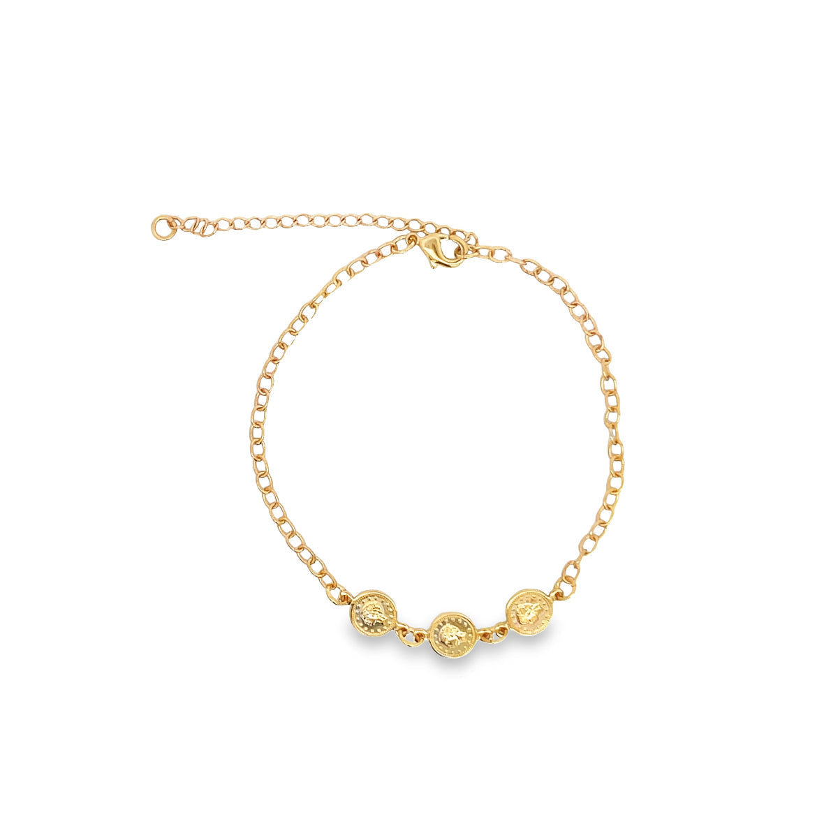 Coin Charm Bracelet MIA Jewelry