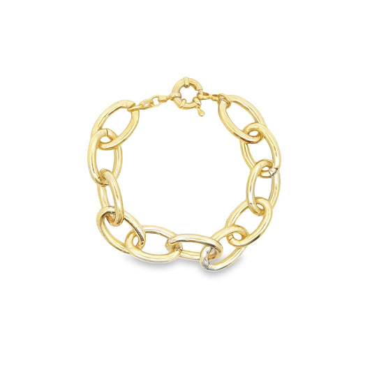 13mm Thick Rolo Bracelet MIA Jewelry