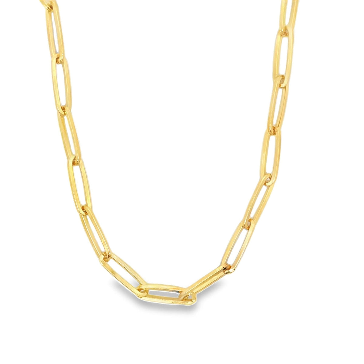 6.5mm Paper Clip Choker (F189-190)(I351) MIA Jewelry