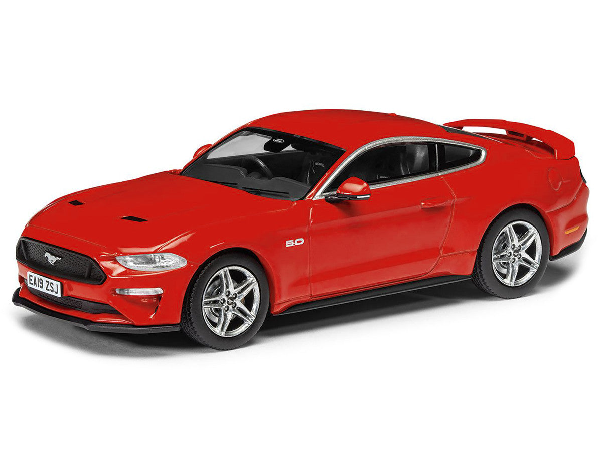 Ford Mustang Mk6 GT Fastback 5.0 RHD (Right Hand Drive) Race Red "Vanguards" Series 1/43 Diecast Model Car by Corgi Corgi