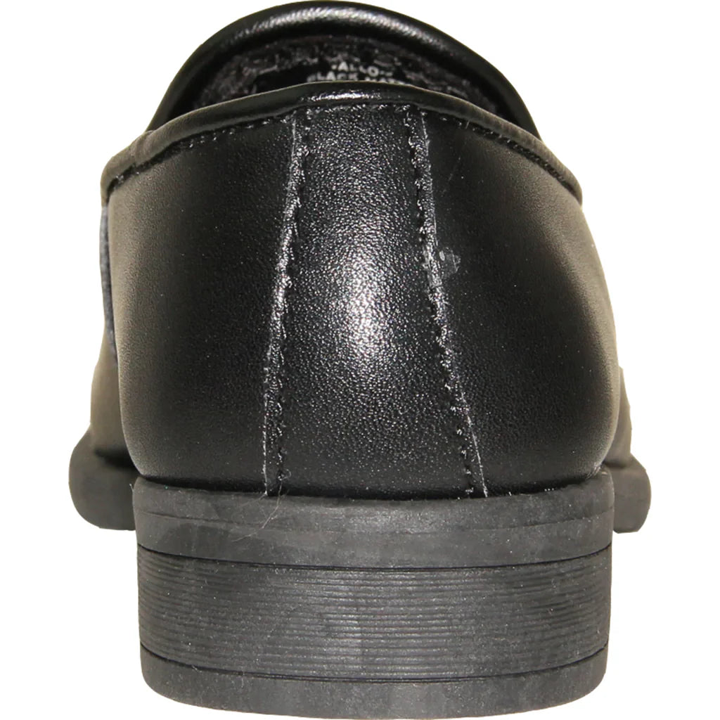 VANGELO Boy VALLO-3KID Dress Shoe Formal Tuxedo for Prom & Wedding Black Matte-2