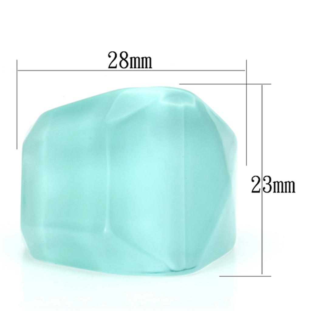 VL095 -  Resin Ring with No Stone Alamode