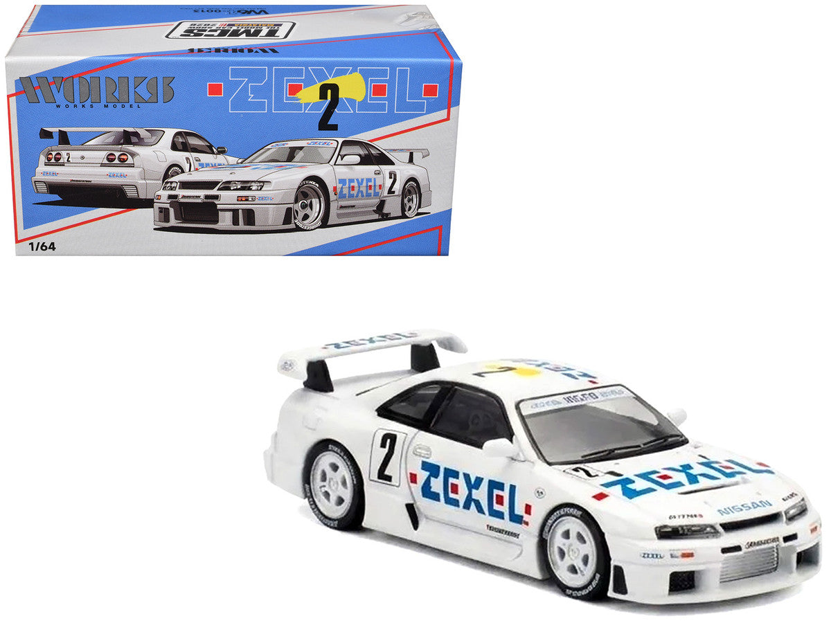 Nissan Skyline GT-R (R33) RHD (Right Hand Drive) #2 Zexel "All Japan Grand Touring Car Championship" (1995) "The Model Car Show Malaysia 2026" 1/64 Diecast Model Car by Works Model Works