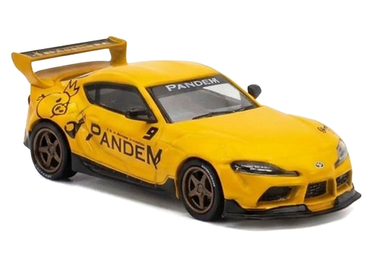 Pandem Supra Yellow "The Model Car Show Malaysia 2026" 1/64 Diecast Model Car by Works Model Works