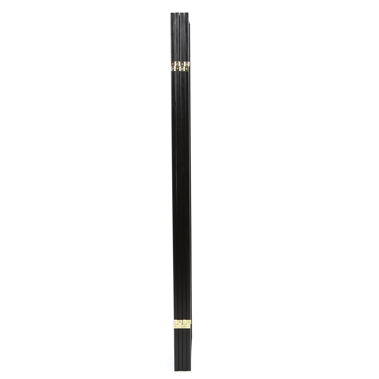Black 4-Panel Asian Style Shoji Room Divider Screen FastFurnishings