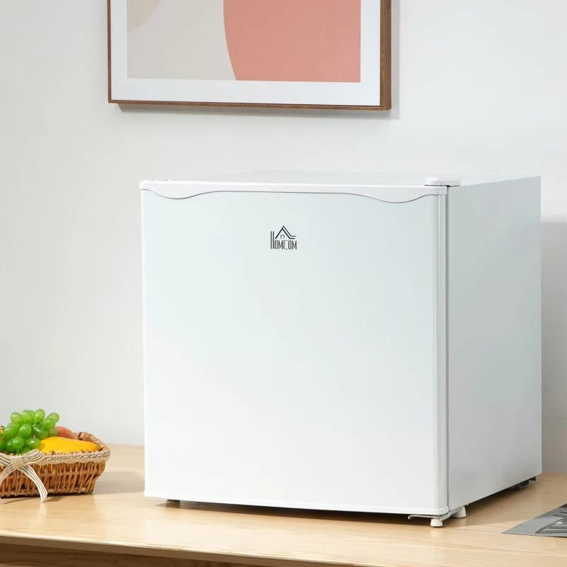 Compact Countertop Upright Mini Freezer 1.1 Cu.Ft, White FastFurnishings