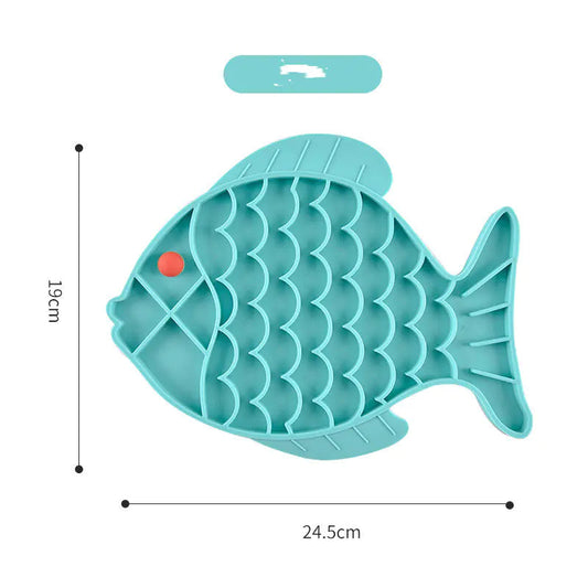 Silicone Slow Food Plate for Dogs and Pets Best YouTube Store