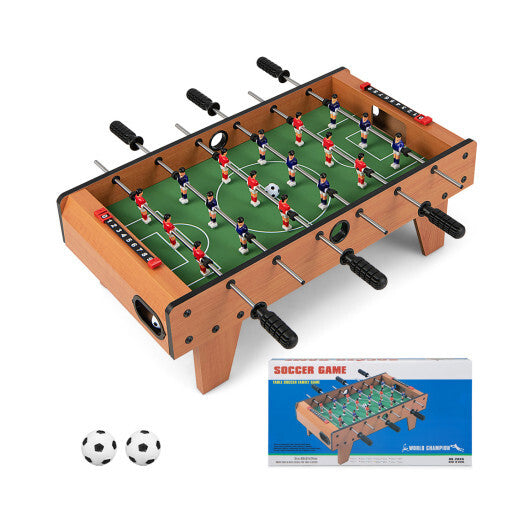 Costway 27'' Foosball Table Competition Game Room Soccer football Sports Indoor w/ Legs W2B