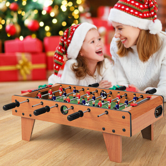 Costway 27'' Foosball Table Competition Game Room Soccer football Sports Indoor w/ Legs W2B