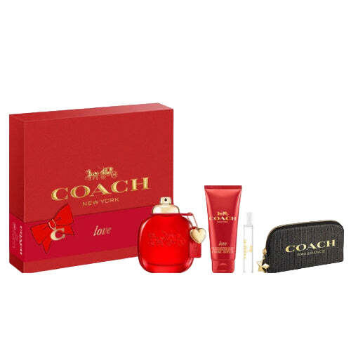 Coach New York Love 4 Piece Gift Set W2B