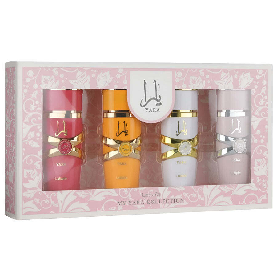 Lattafa Yara 4 Piece Gift Set W2B