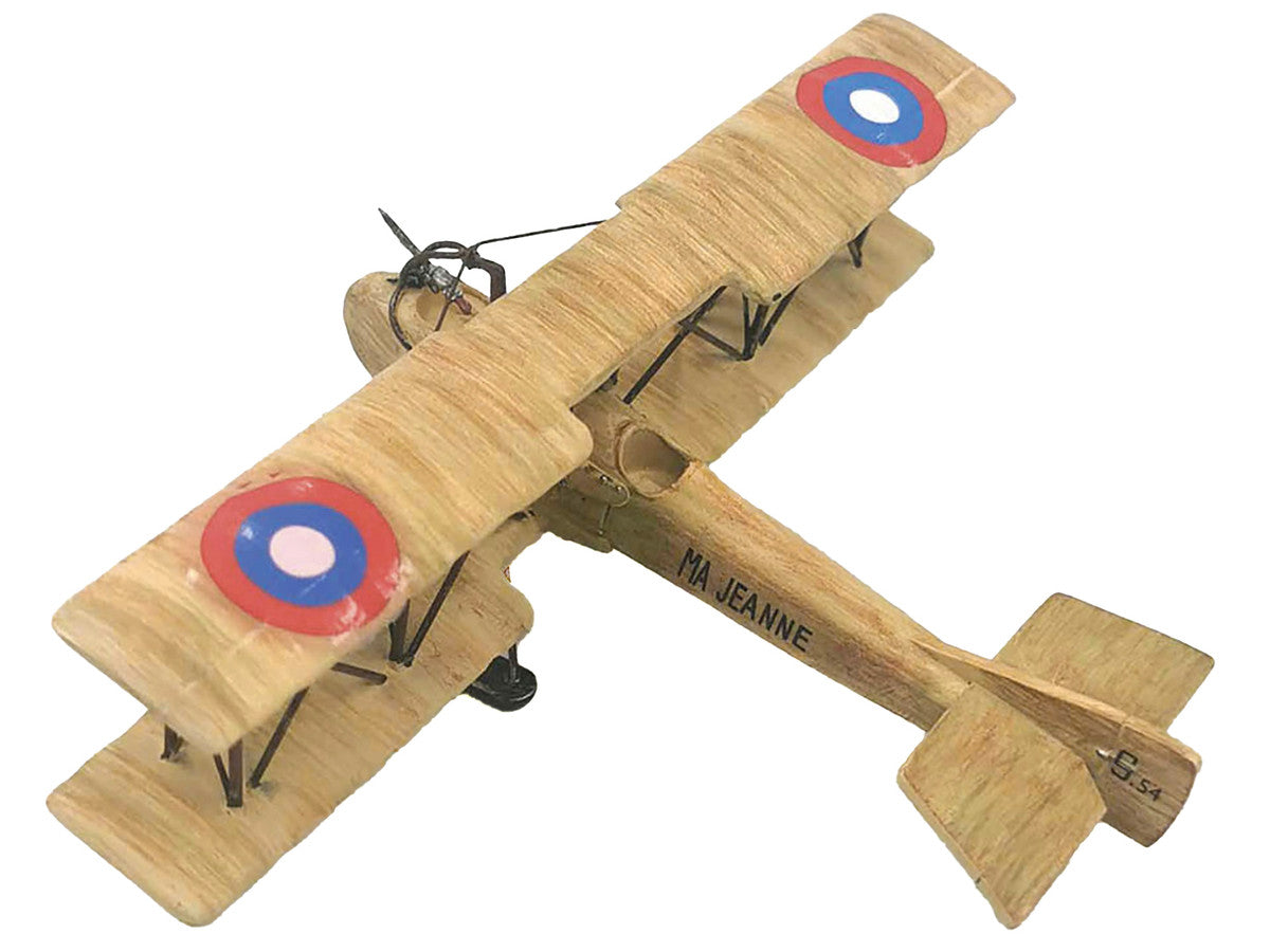 SPAD SA 4 Aircraft with Ski Gear "French Air Force" 1/72 Model Airplane by Wings of the Great War Wings Of The Great War