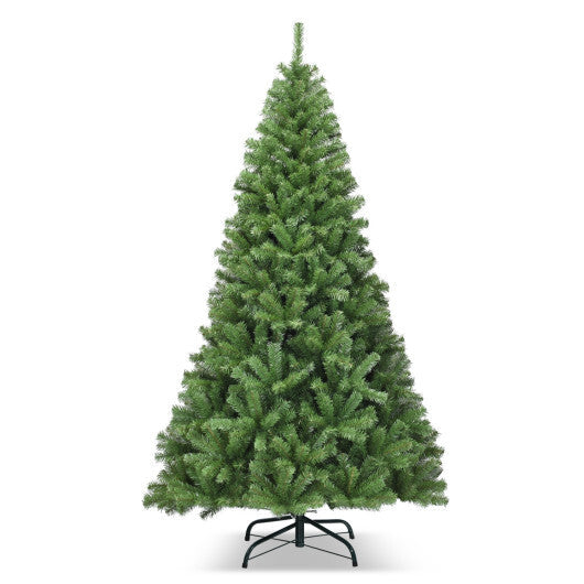 Costway PVC Artificial Christmas Tree Premium Hinged-6 ft W2B