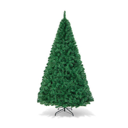 Costway 8Ft Artificial PVC Christmas Tree Stand Indoor Outdoor Green W2B