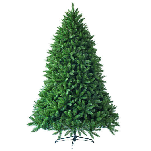 Costway 5 Feet Artificial Fir Christmas Tree with 600 Branch Tips W2B
