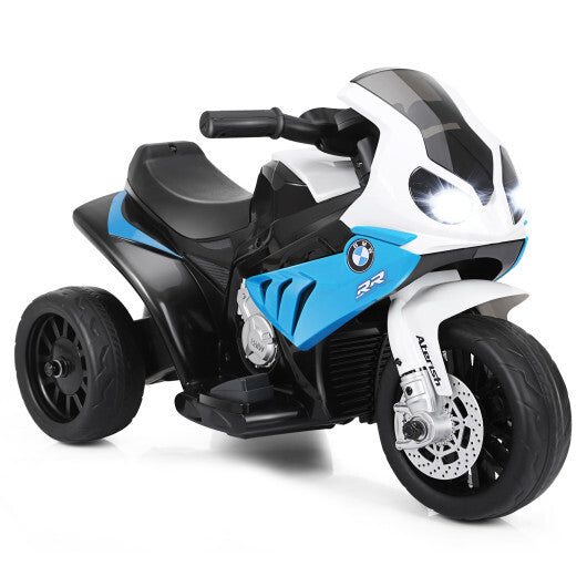 Costway Kids Ride On Motorcycle BMW Licensed 6V Electric 3 Wheels Bicycle Music&Light W2B