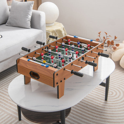 Costway 27 Inch Foosball Table Mini Tabletop Soccer Game W2B