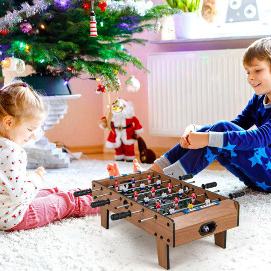 Costway 27 Inch Foosball Table Mini Tabletop Soccer Game W2B