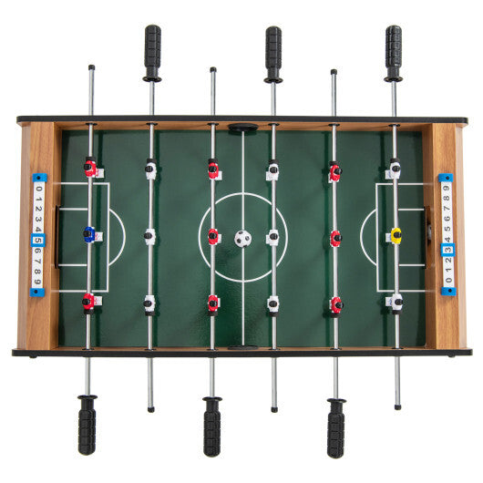 Costway 27 Inch Foosball Table Mini Tabletop Soccer Game W2B