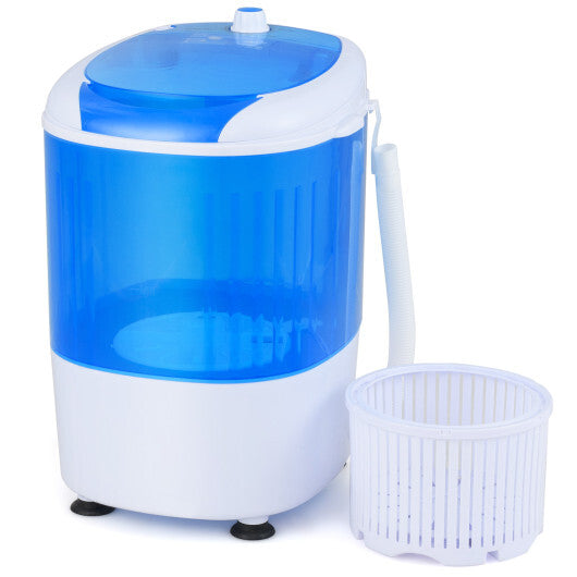 5.5 lbs Portable Semi Auto Washing Machine for Small Space W2B
