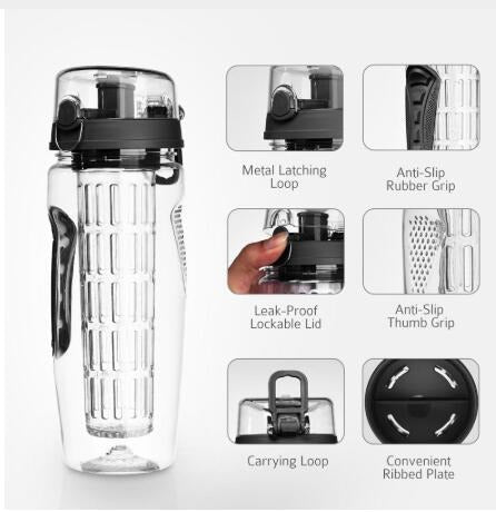 Fruit Infuser Juice Shaker Bottle LuxuryLifeWay Online Store