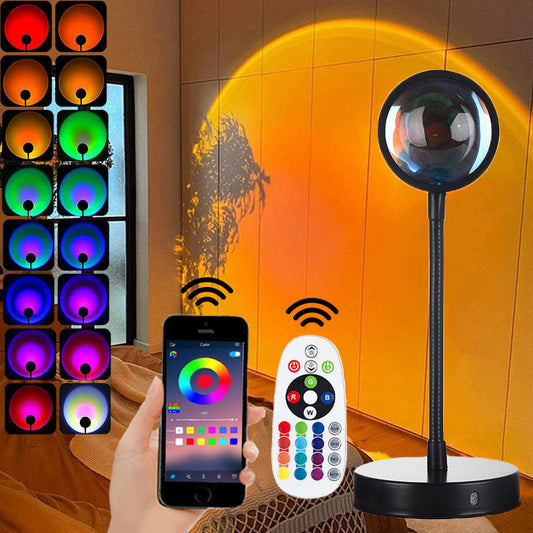 USB Desk Lamp Rainbow Projection Lamp LadyShow.Store
