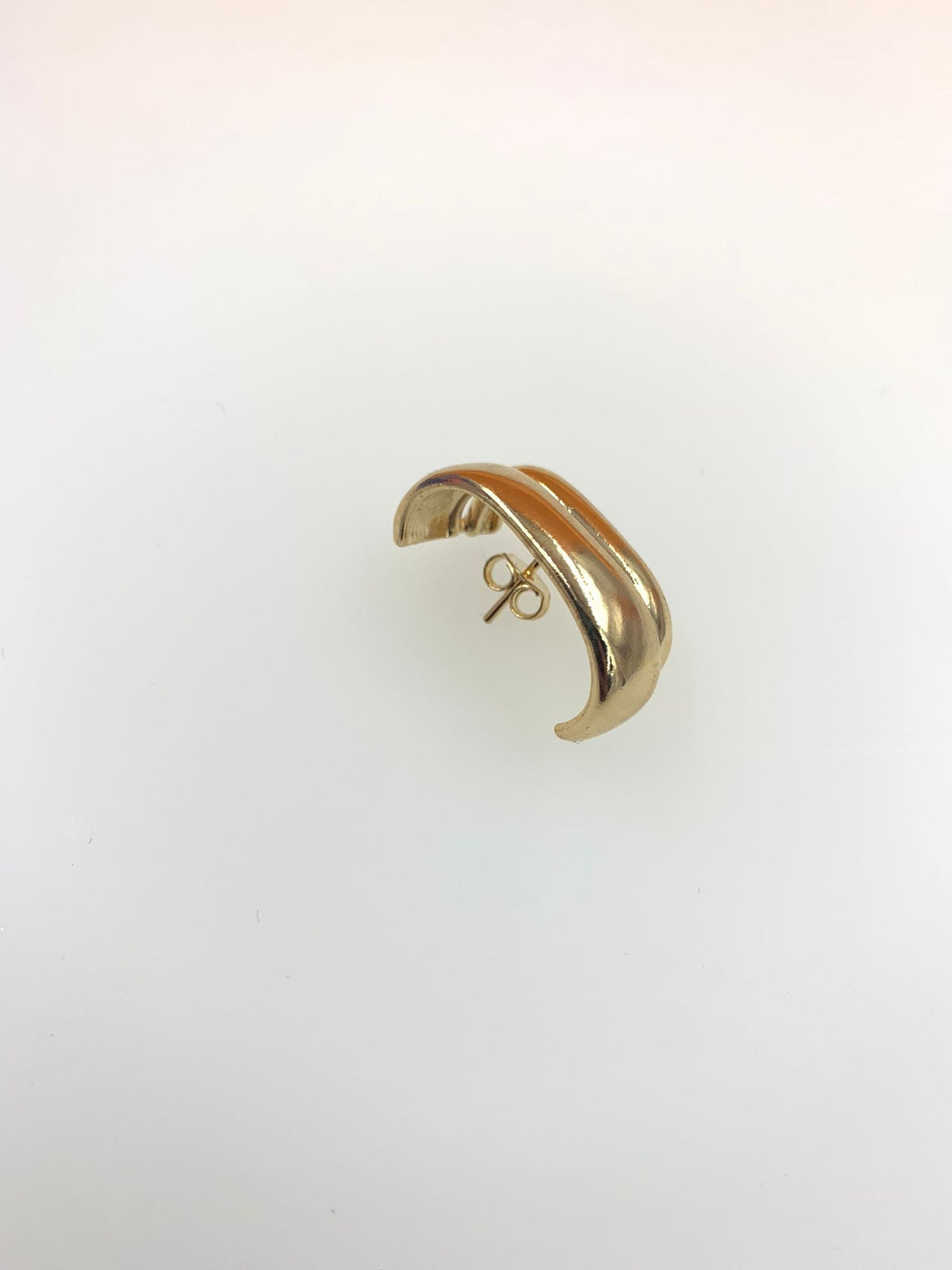 Gold Filled Modern Thick Cuff Earring MIA Jewelry