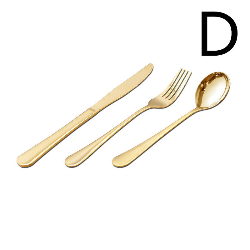 Thickened Stainless Steel Steak Knife And Fork Set LadyShow.Store