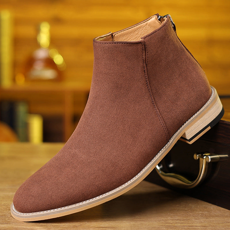 Autumn And Winter Retro Men's Matte Martin Boots Best YouTube Store