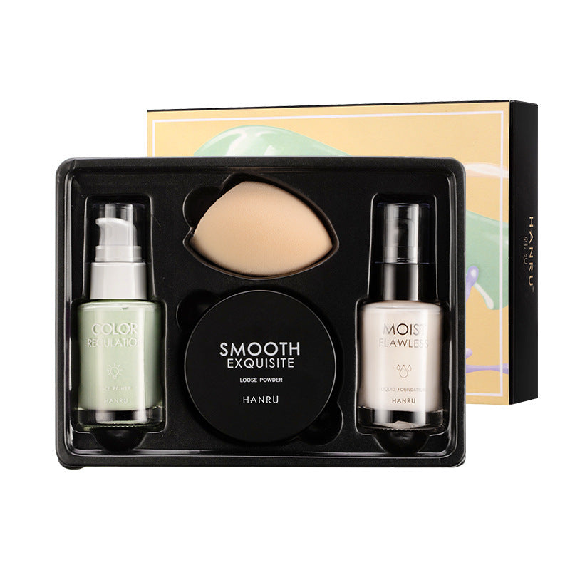 Makeup Set 4Pieces Isolated Powder CJD