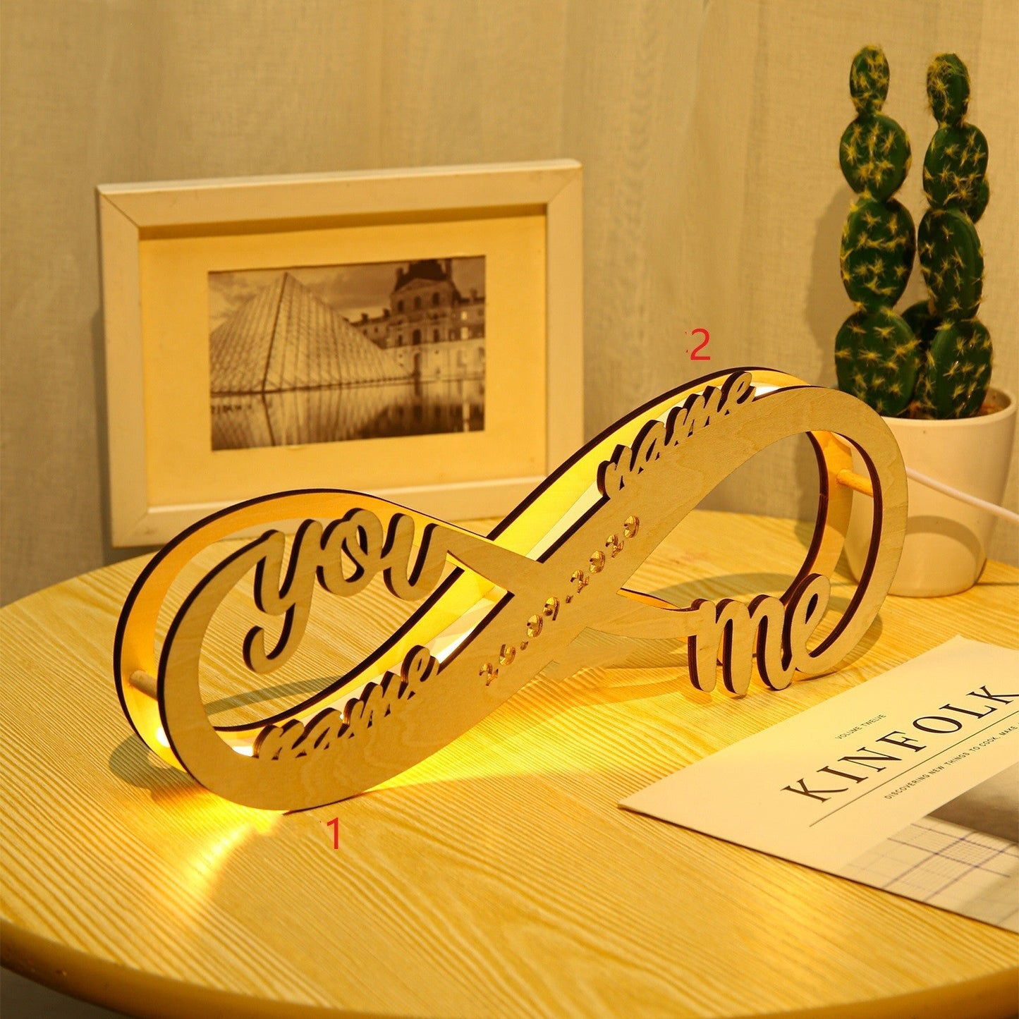 Valentine's Day Gift You Me Decorative Lamp Anniversary CJD