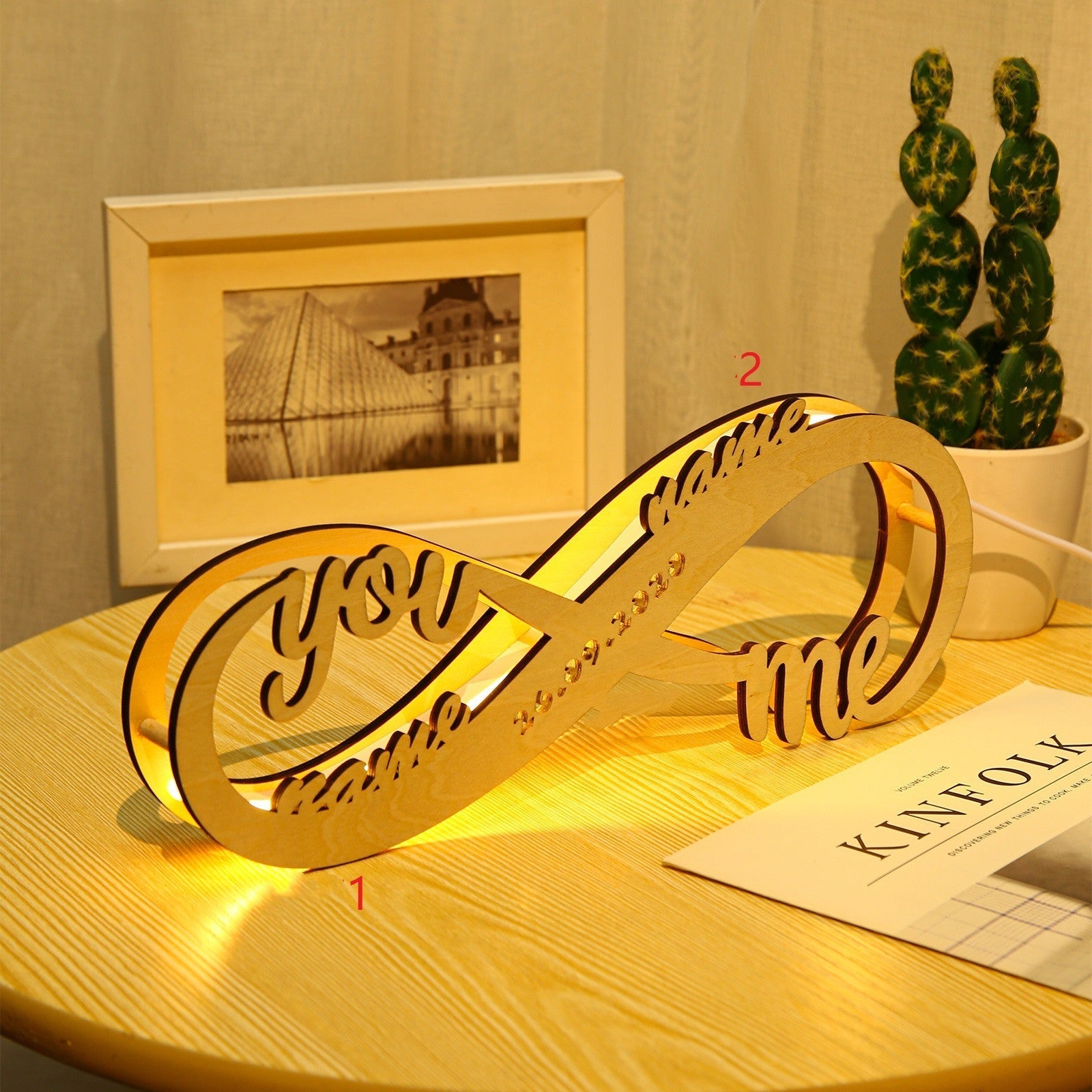 Valentine's Day Gift You Me Decorative Lamp Anniversary CJD