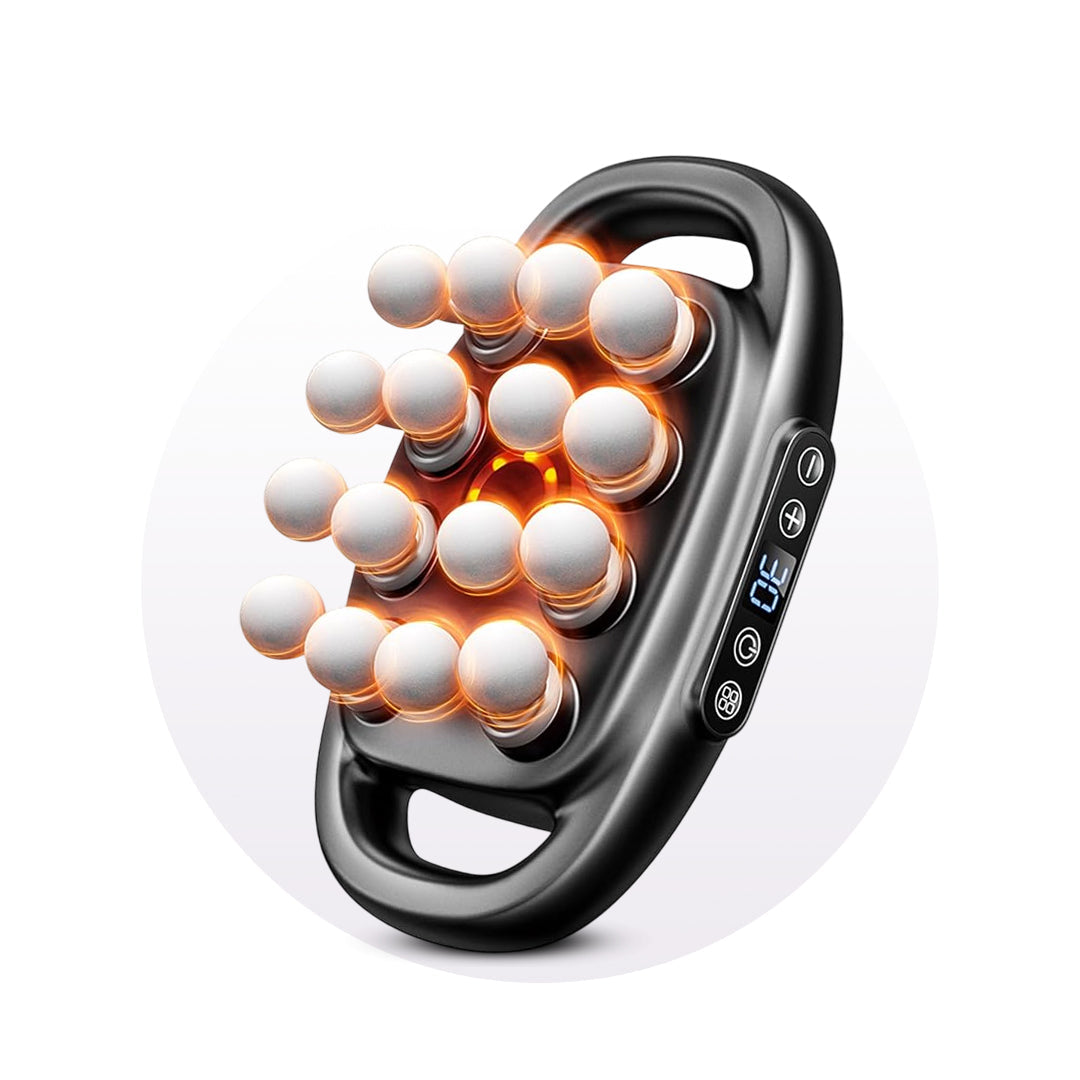 16-Head Muscle Massage Gun Deep Tissue Percussion Massager for Muscle Relaxation & Recovery LuxuryLifeWay Online Store