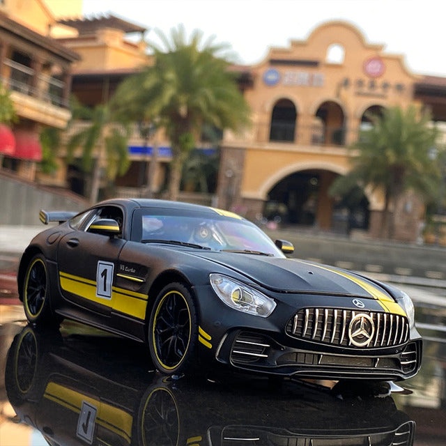 Benzs GT GTR Alloy Racing Car Model