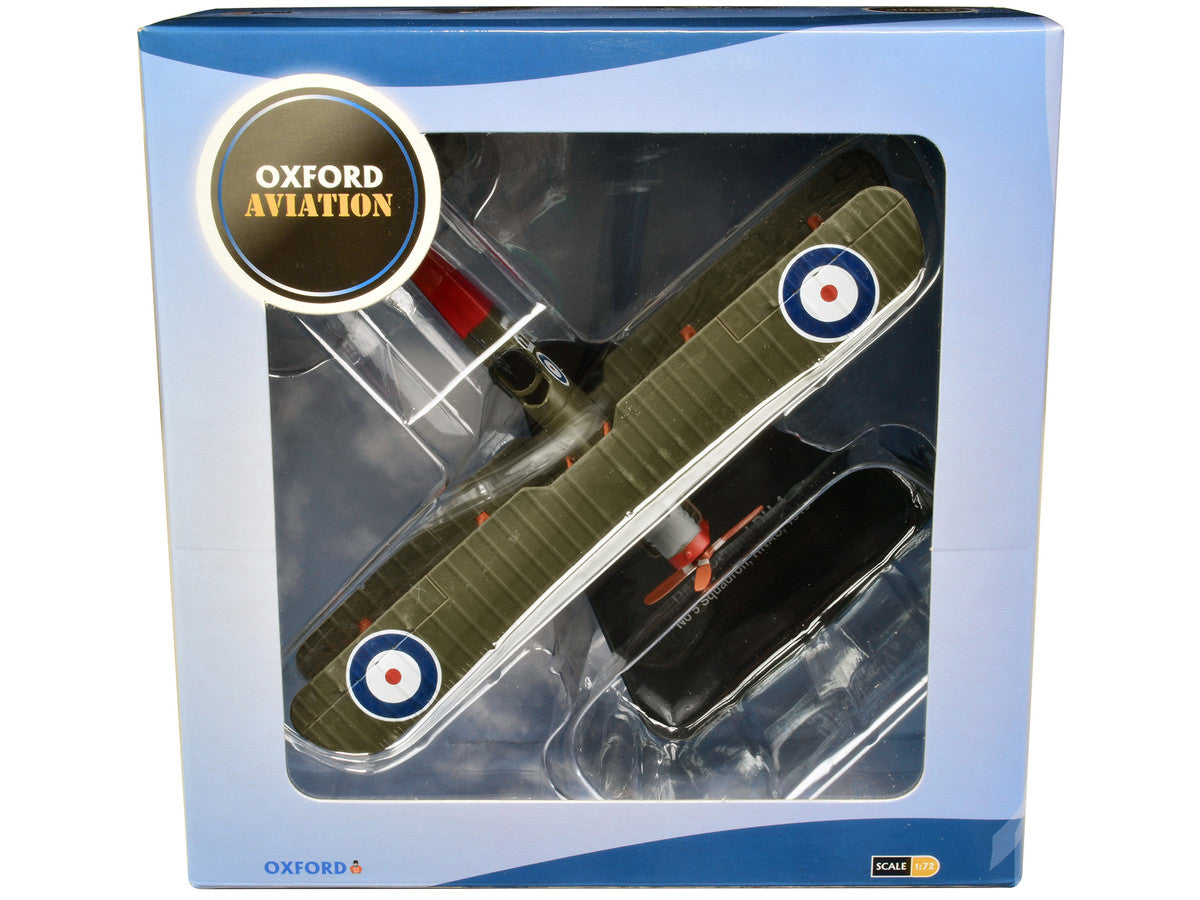 De Havilland DH4 Bomber Plane "5 Squadron Royal Naval Air Service" (1918) "Oxford Aviation" Series 1/72 Diecast Model Airplane by Oxford Diecast Oxford Diecast