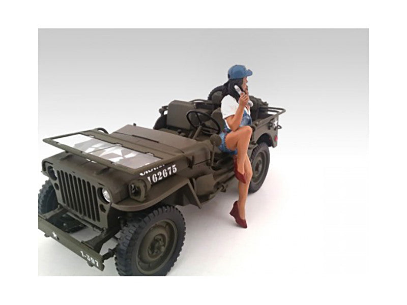 Lady Mechanic Jessie Figure for 1/18 Scale Models by American Diorama American Diorama