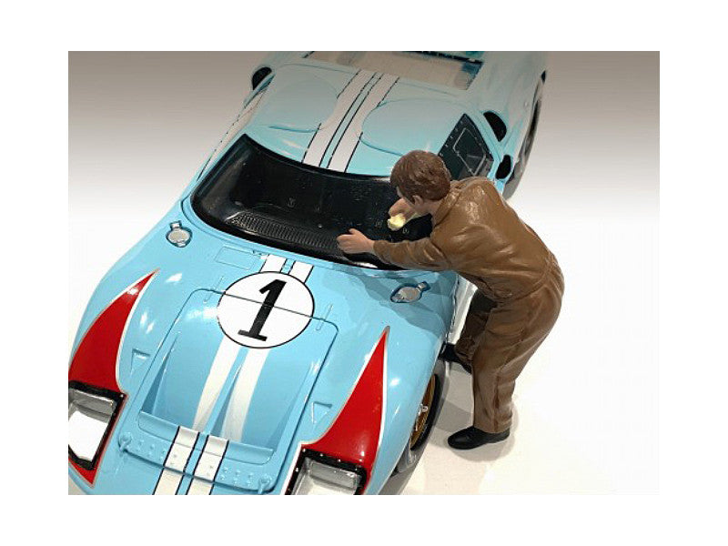"Race Day 1" Figurine V for 1/18 Scale Models by American Diorama American Diorama