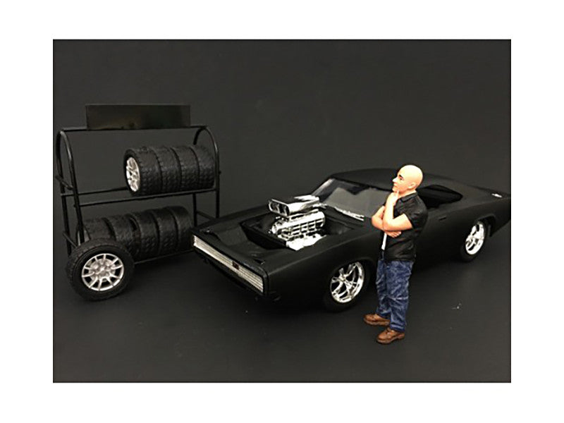 The Street Racing Crew Figure I For 1:18 Scale Models by American Diorama American Diorama